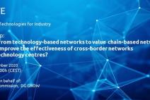 New event: workshop on cross-border networks of technology centres (24 September 2020)