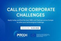 INNOSUP funded project PITCCH announces the 3rd Call for Corporate Challenges